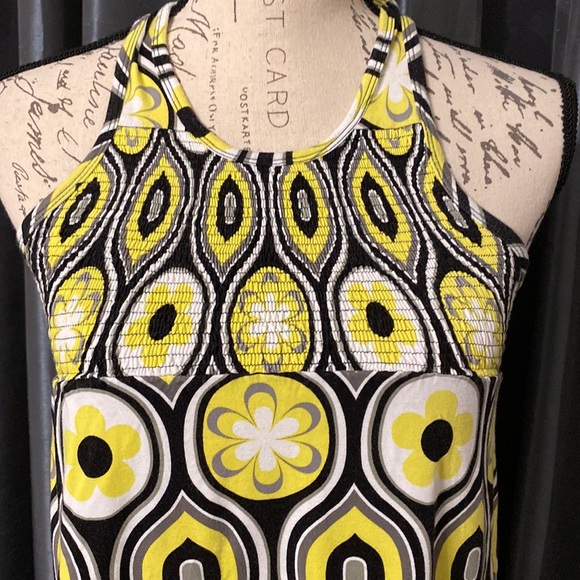 Flowers by Zoe XL Summer Girl Dress XL Yellow and Black. So soft and Comfortable - Picture 8 of 11